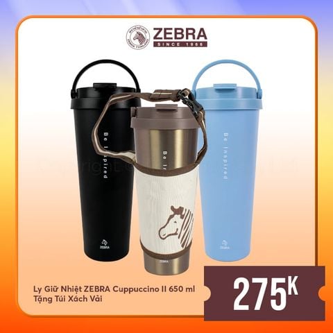 Ly giữ nhiệt Zebra Cuppuccino 650ml - 112709 || Vacuum Mug Zebra Cuppuccino 0.65L