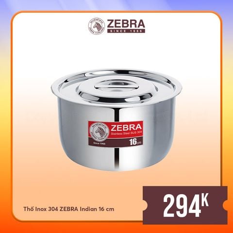 Thố Inox Indian 1 đáy 16cm - 170016 || Indian single-layer Stainless Steel Bowl 16cm - 170016