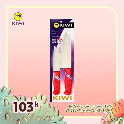 Bộ dao Kiwi tiện lợi (475, 173P) - VNSET-A || Set of Kiwi Knives (475, 173P)