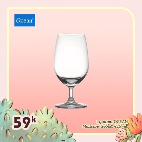 Ly rượu Madison goblet 425ml - 1015G15 || Madison Goblet glass 425ml - 1015G15