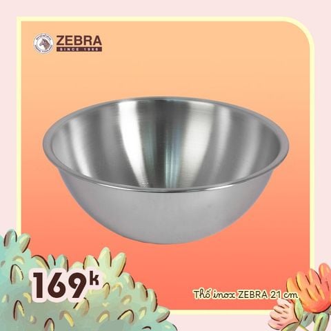 Thau Inox 304 ZEBRA 21cm - 135021