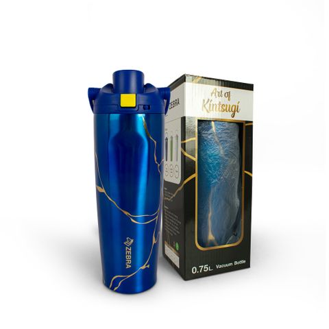 Bình giữ nhiệt Zebra Kintsugi 750ml, nắp bật - 912834