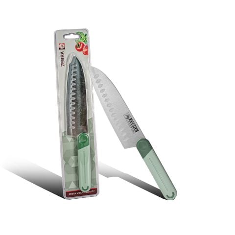 Dao Inox Zebra Matcha Santoku 7