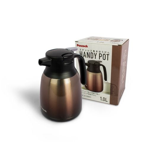Bình giữ nhiệt Peacock 1L - AHR-100  - PCVC2308 || Peacock Vacuum Flask 1L - AHR-100