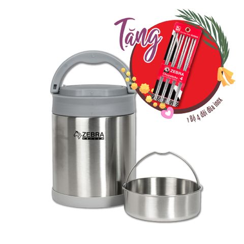 Camen giữ nhiệt Merry Meal 1,5L (có ngăn & muỗng) - 152444