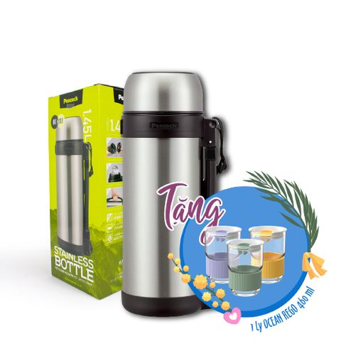 Bình giữ nhiệt Peacock 1.45L - ART-151 || Peacock Vacuum Bottle 1.45L ART-151
