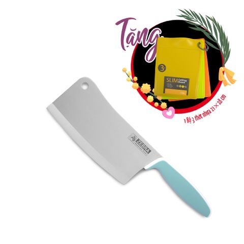 Dao Inox Zebra Wisdom Chopper cán nhựa 6.5