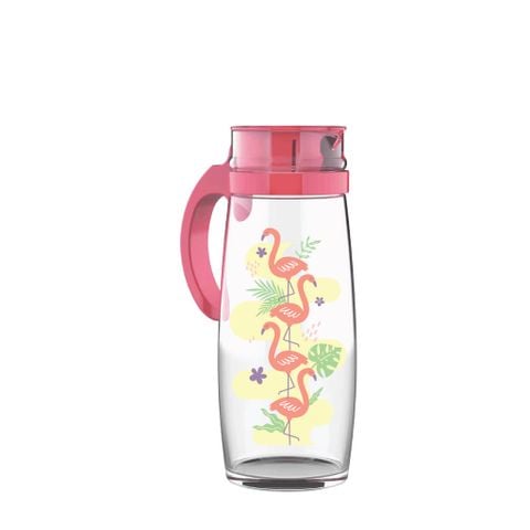 Bình thủy tinh Divano 1.6L - in Hoa - 3V2055801X0041 || Divano glass pitcher  1.6L - Printed - 3V2055801X0041