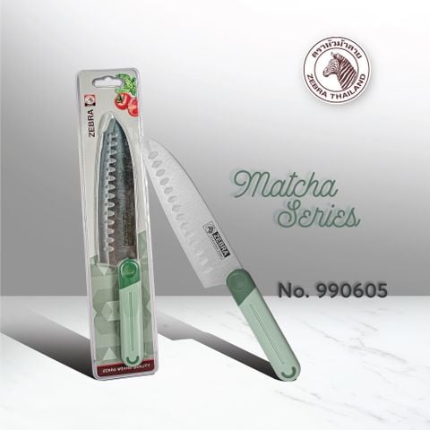 Dao Inox Zebra Matcha Santoku 7