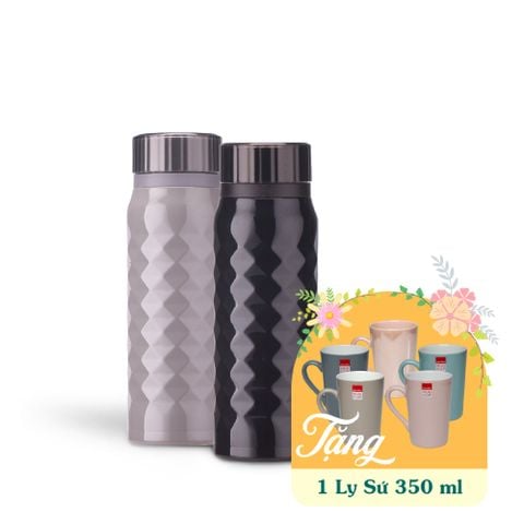 Bình giữ nhiệt Inox 500ml Diamond - Lifestyle Collection - 112638 || Diamond stainless steel vacuum bottle 500ml - Lifestyle Collection - 112638