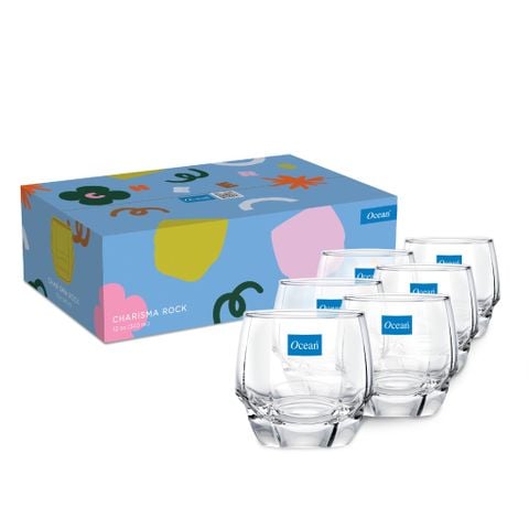 Bộ 6 ly thủy tinh Charisma Rock 340ml - 5B1711206G0000 || Charisma Rock glass 340ml- 5B1711206G0000