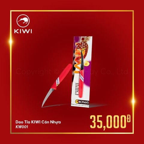 Kiwi - Dao tỉa Kiwi cán nhựa - 001