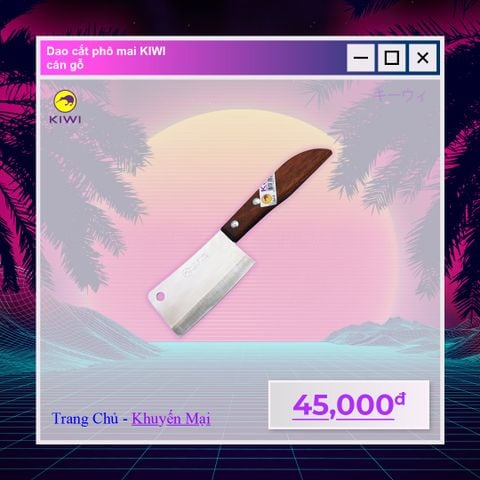 Kiwi - Dao cắt phomai 504 || Kiwi Cheese Knife 504