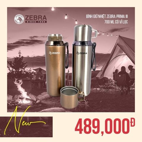 Bình giữ nhiệt Prima III 700ml có vỉ lọc - 912624