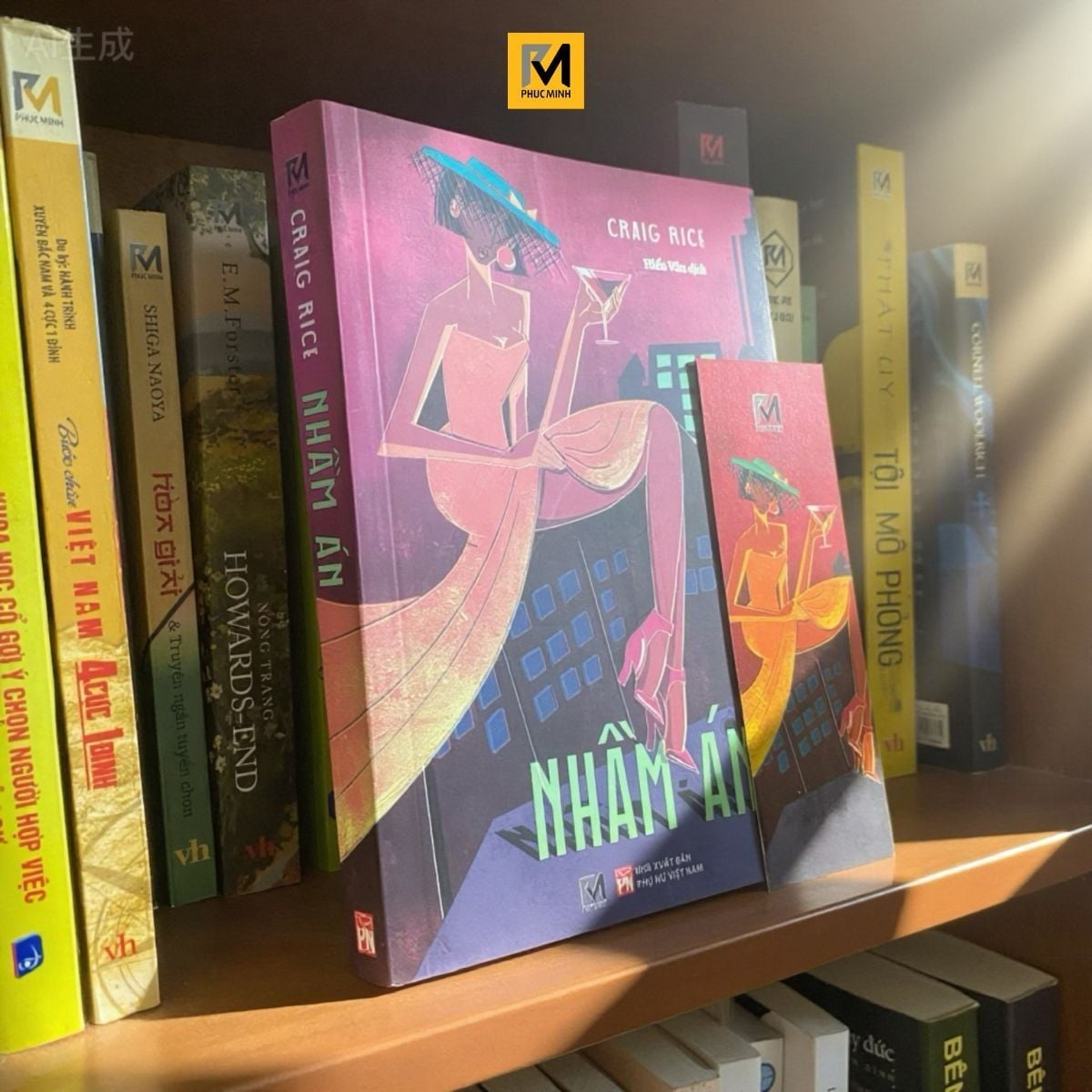 Sách Tiểu Thuyết Trinh Thám - Combo Nhầm Án + Đúng Án - Craig Rice - Phuc Minh Books