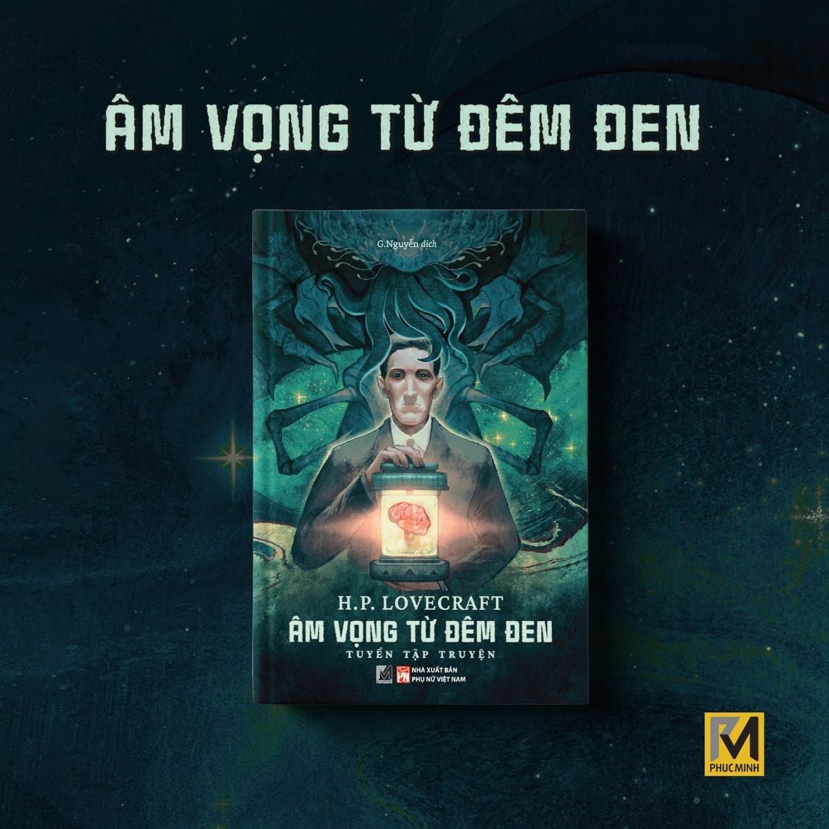 Sách Kinh Dị Giả Tưởng - Âm Vọng Từ Đêm Đen - Tuyển tập 5 truyện H.P. Lovecraft