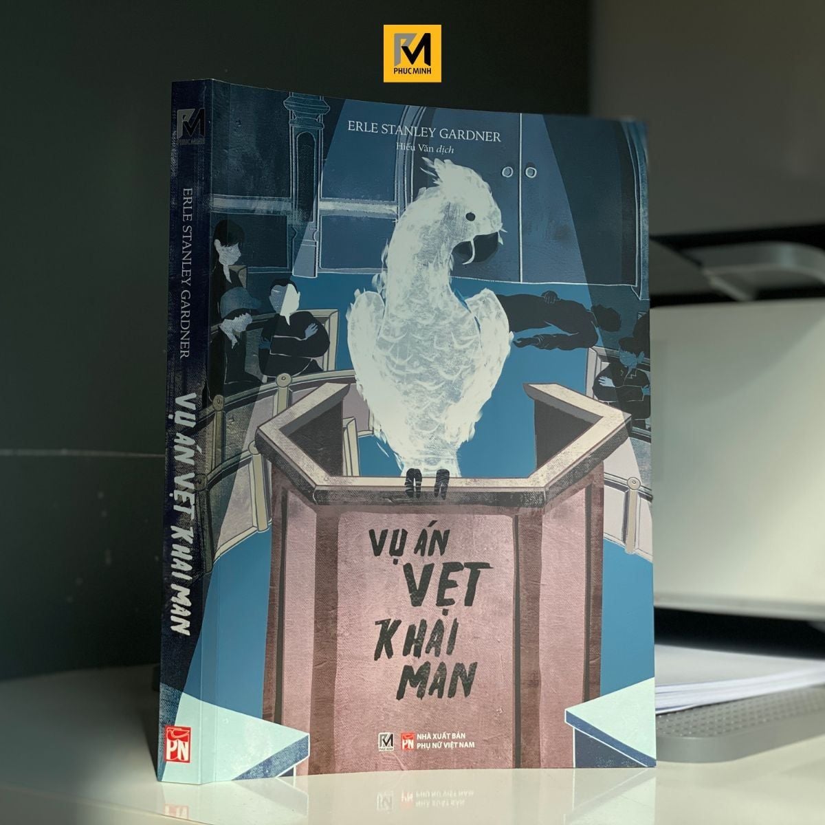 Sách Tiểu Thuyết Trinh Thám - Vụ Án Vẹt Khai Man - Erle Stanley Gardner - Phuc Minh Books