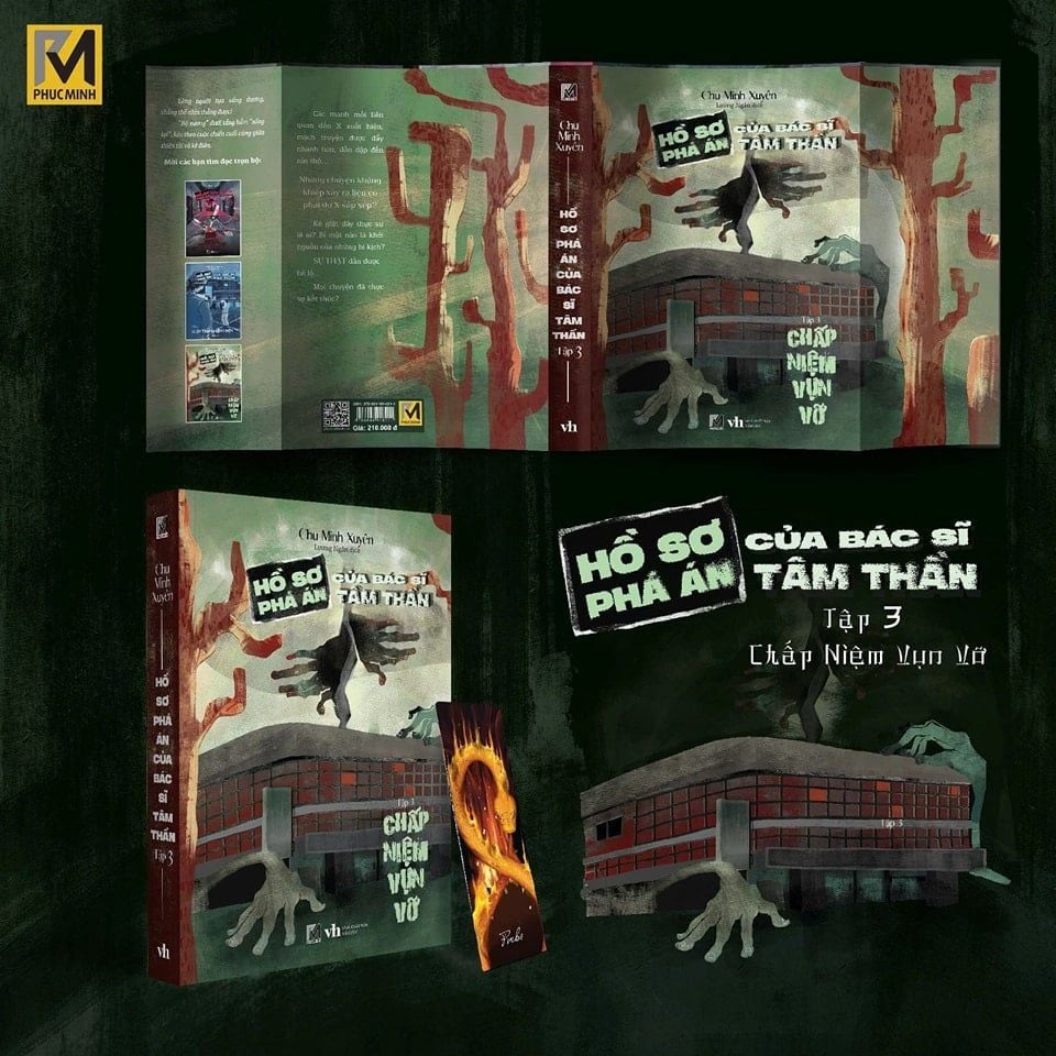 Sách Trinh Thám Trung Quốc - Hồ Sơ Phá Án Của Bác Sĩ Tâm Thần (Tặng sổ tay) - Chu Minh Xuyên - Phuc Minh Books