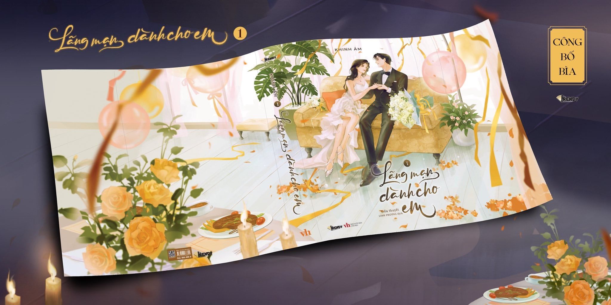 Sách Tiểu Thuyết Ngôn Tình - Lãng Mạn Dành Cho Em - Khinh Ảm