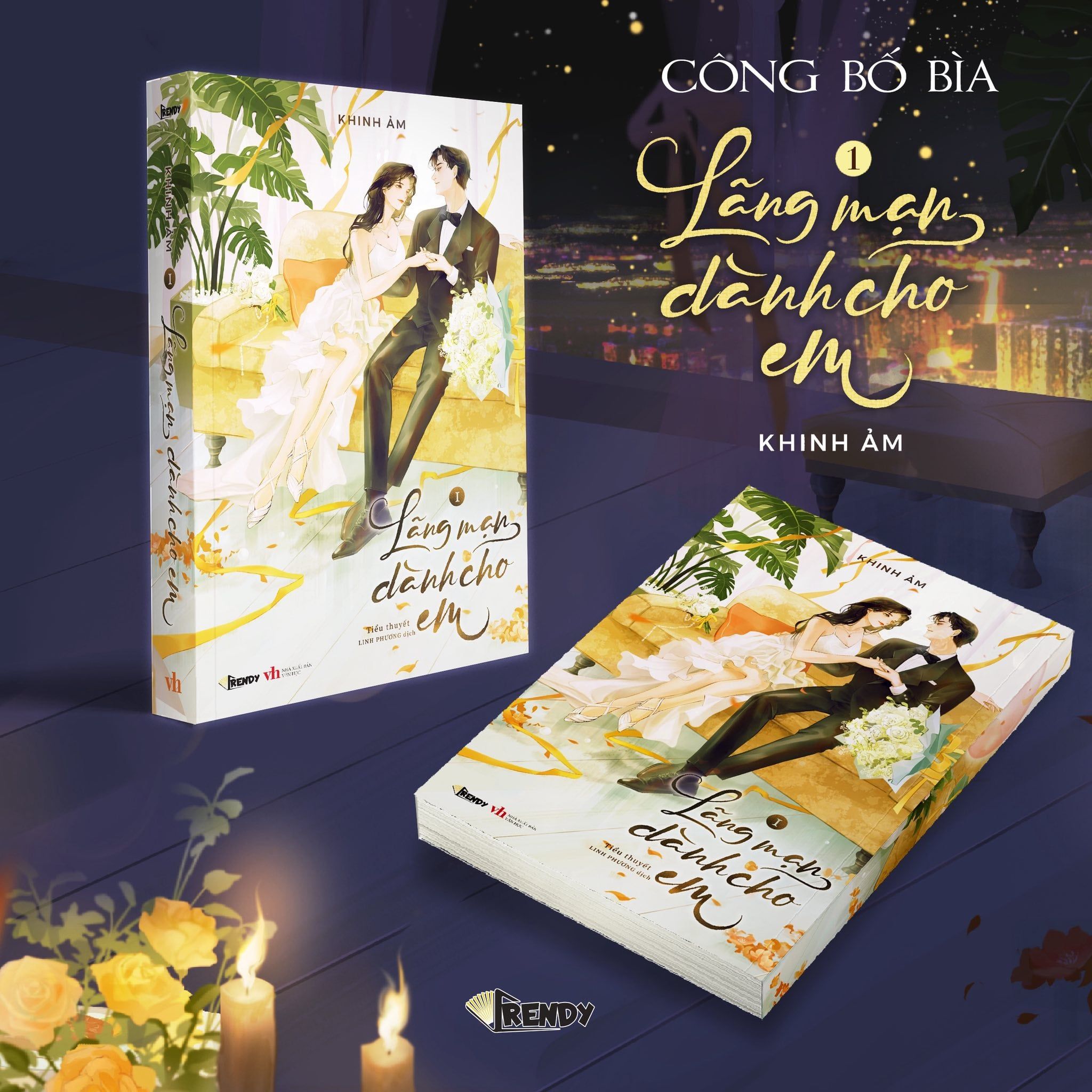Sách Tiểu Thuyết Ngôn Tình - Lãng Mạn Dành Cho Em - Khinh Ảm