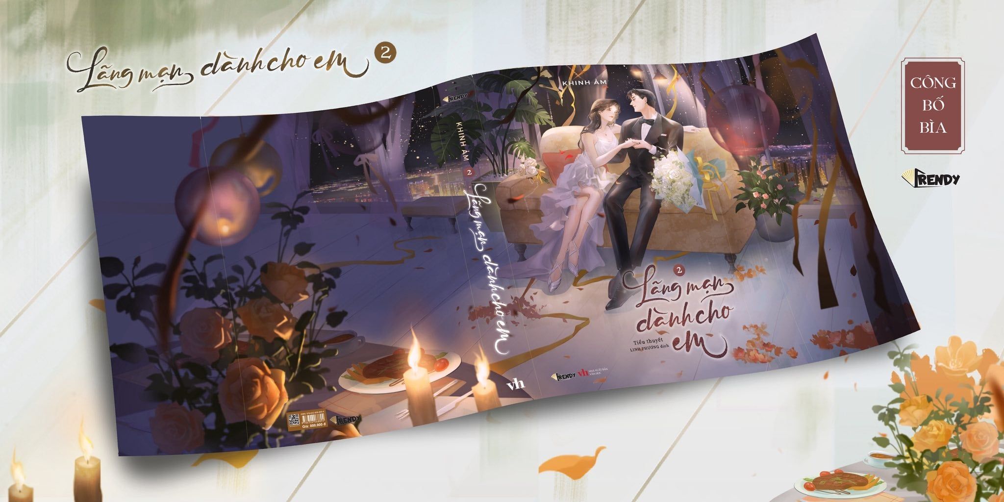 Sách Tiểu Thuyết Ngôn Tình - Lãng Mạn Dành Cho Em - Khinh Ảm