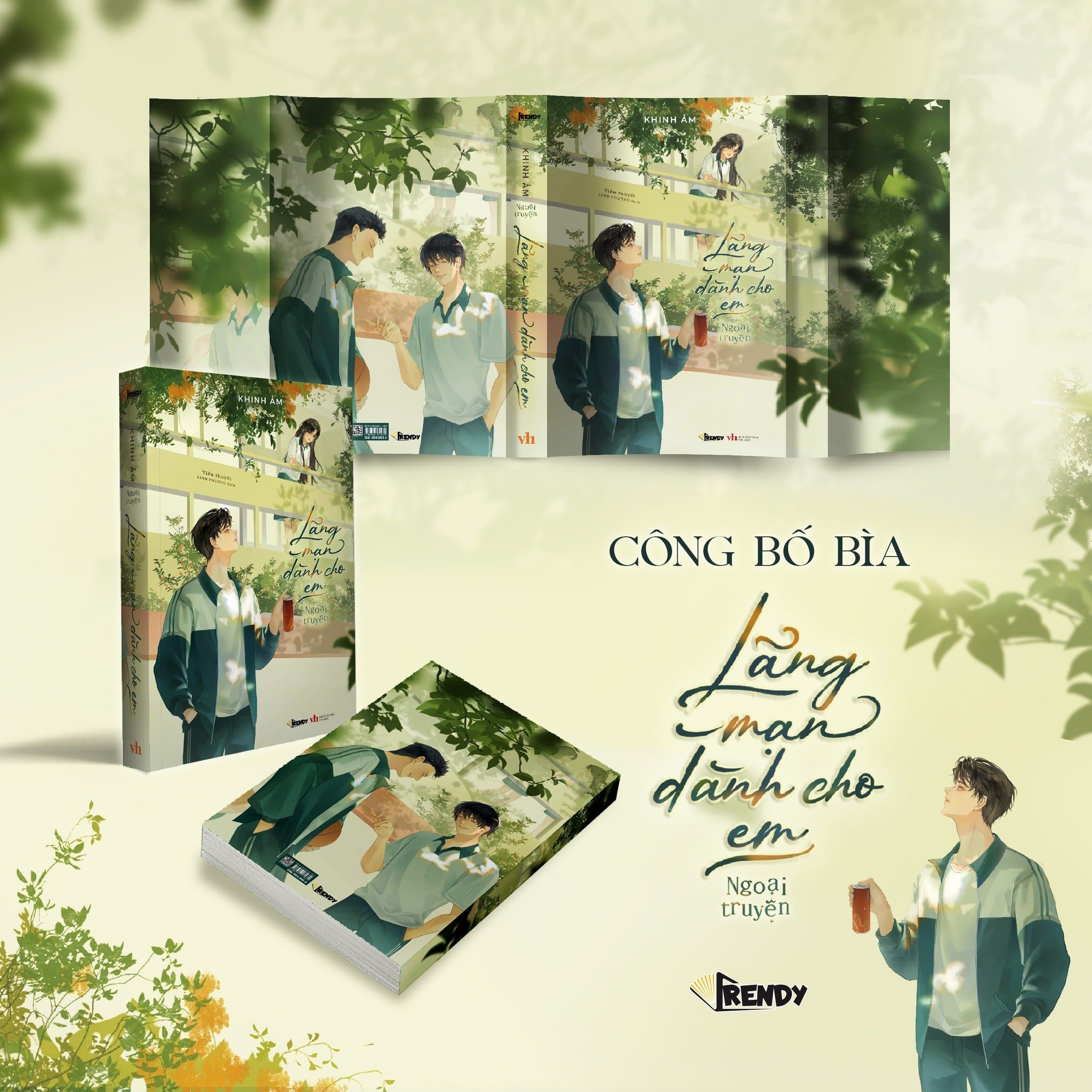 Sách Tiểu Thuyết Ngôn Tình - Lãng Mạn Dành Cho Em - Khinh Ảm