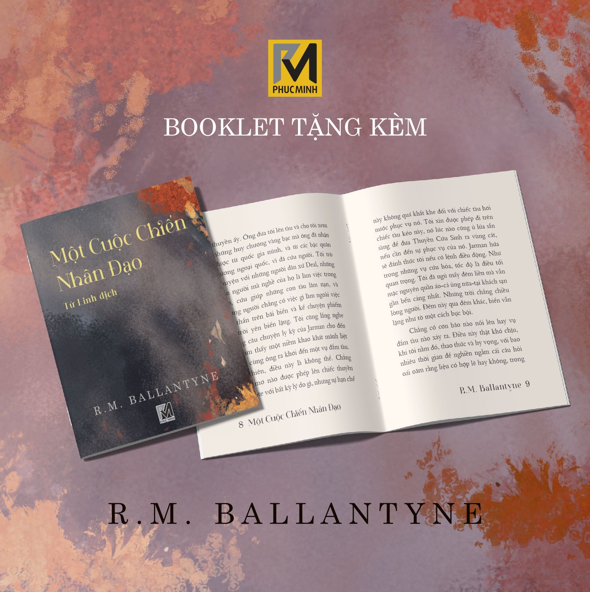 Sách Văn Học Kinh Điển - Đương Đầu Với Lửa - R. M. Ballantyne - Phuc Minh Books