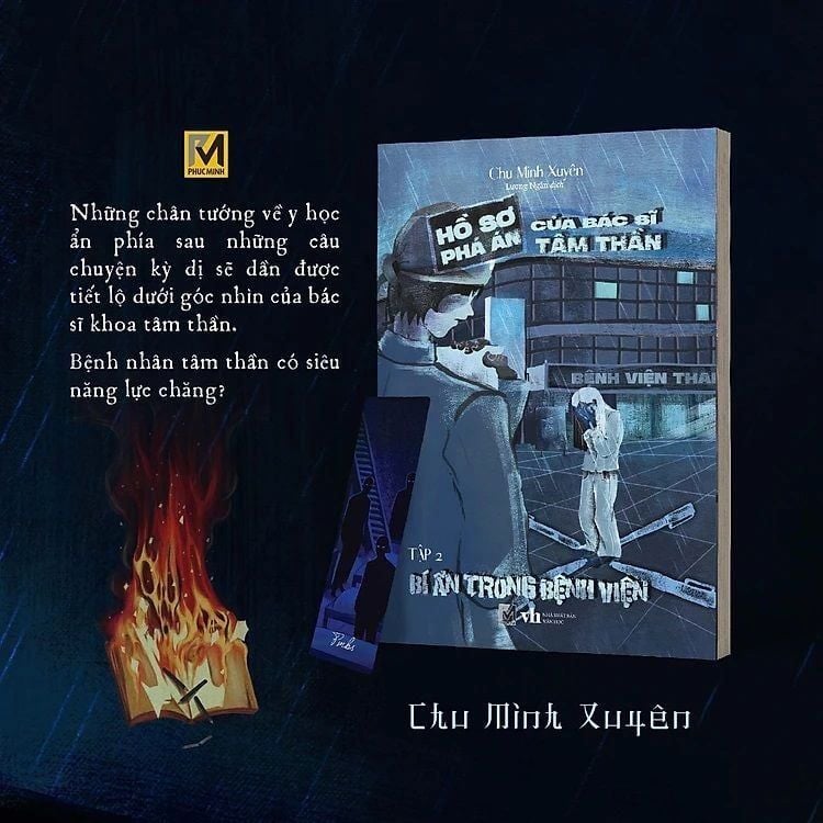 Sách Trinh Thám Trung Quốc - Hồ Sơ Phá Án Của Bác Sĩ Tâm Thần (Tặng sổ tay) - Chu Minh Xuyên - Phuc Minh Books