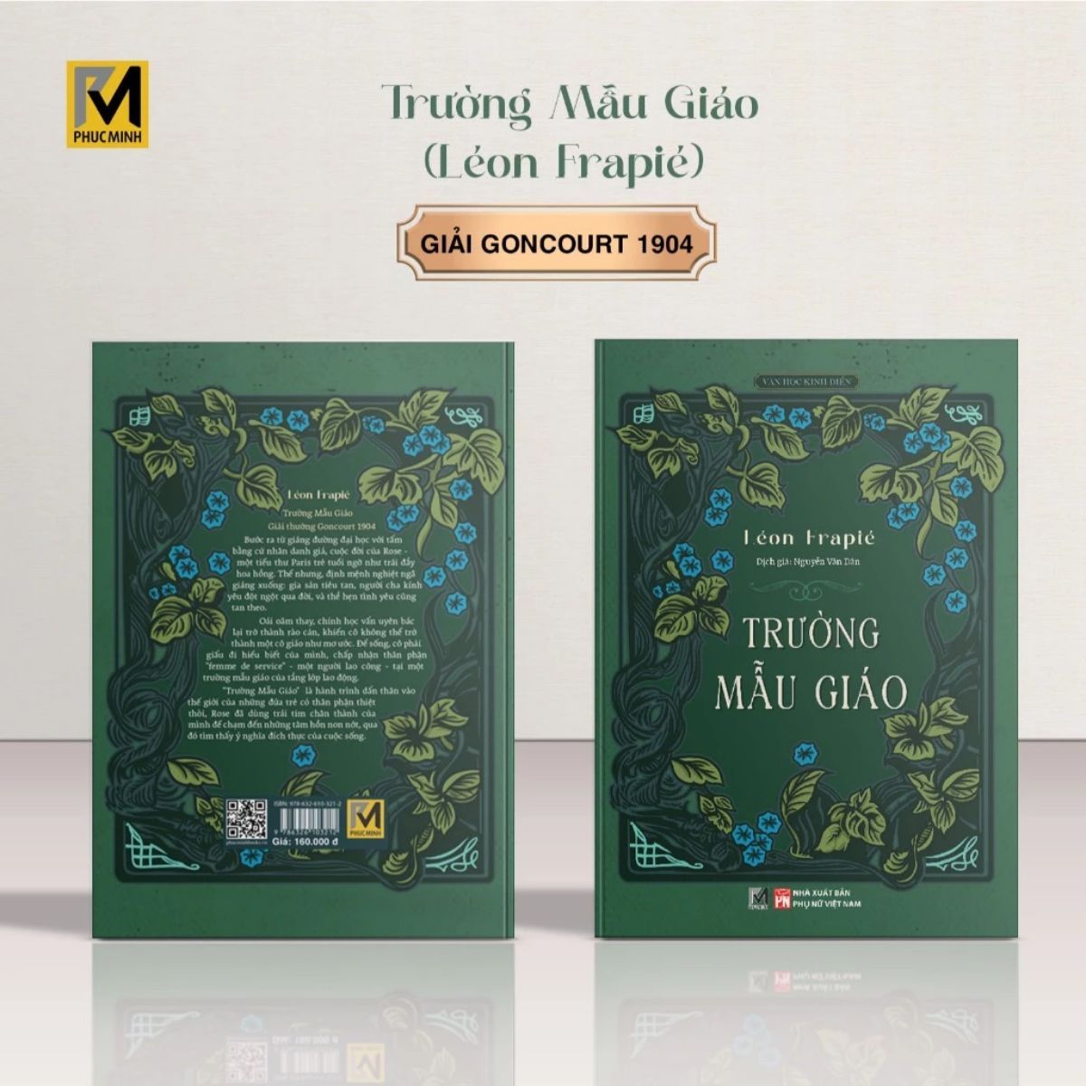 Sách Văn Học Kinh Điển - Trường Mẫu Giáo (Gaiir Goncourt 1904) - Léon Frapié - Phuc Minh Books