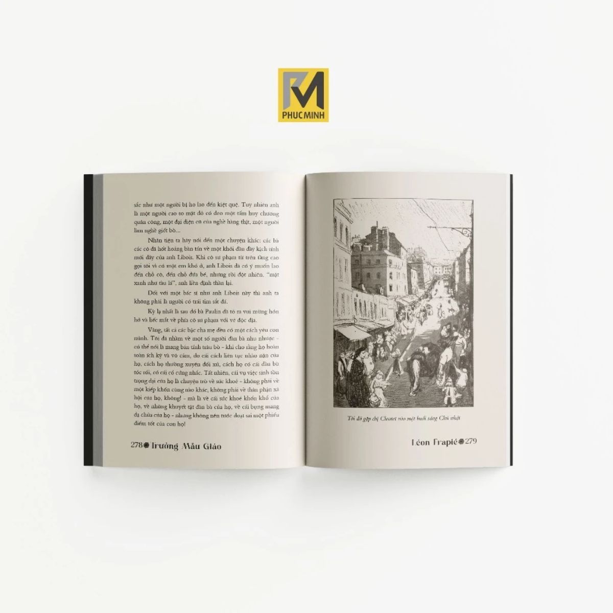 Sách Văn Học Kinh Điển - Trường Mẫu Giáo (Gaiir Goncourt 1904) - Léon Frapié - Phuc Minh Books