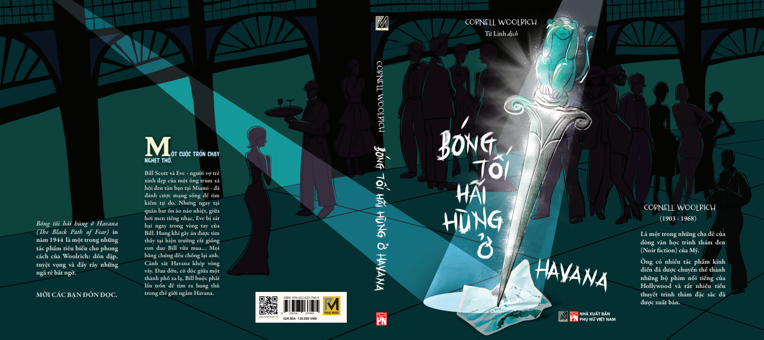 Sách Tiểu Thuyết Trinh Thám - Bóng Tối Hãi Hùng Ở Havana - Cornell Woolrich - Phuc Minh Books