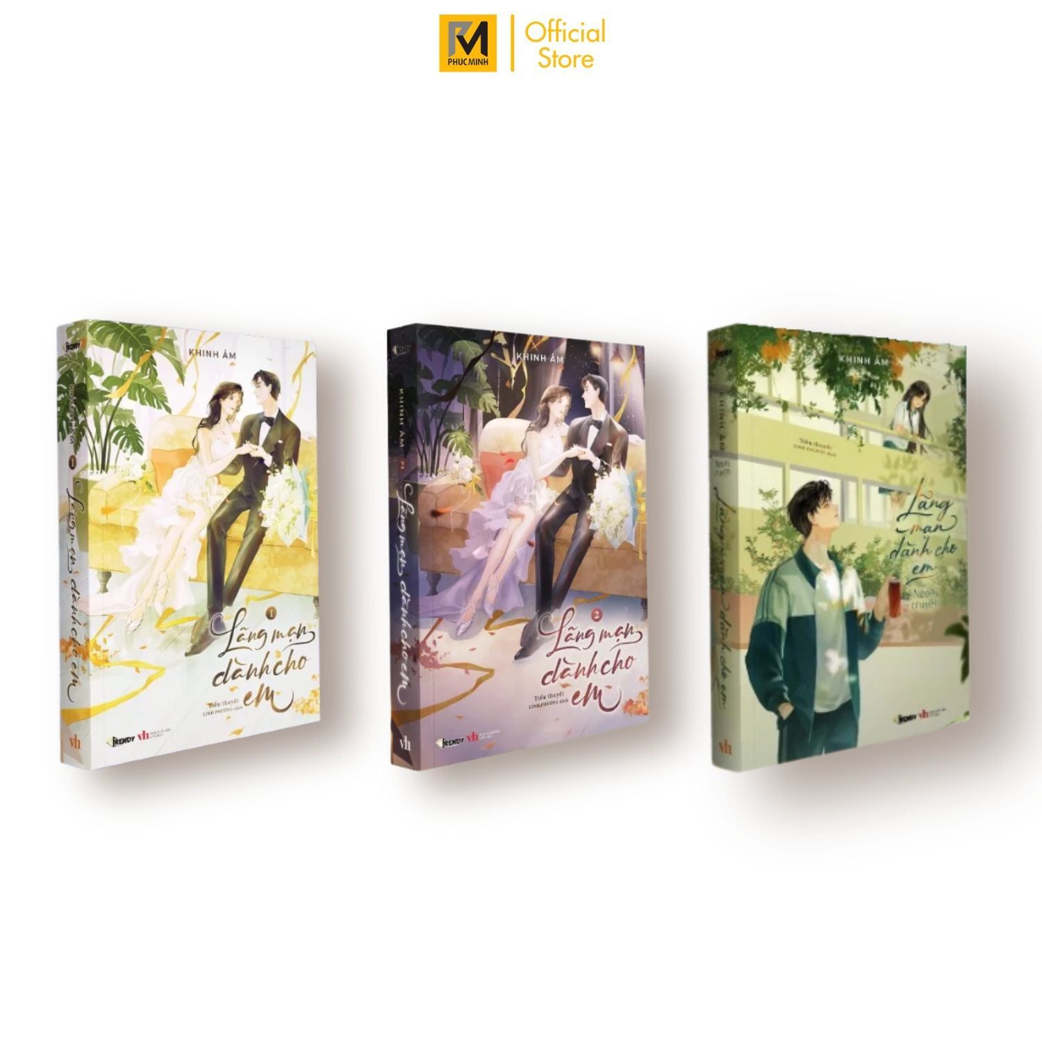Sách Tiểu Thuyết Ngôn Tình - Lãng Mạn Dành Cho Em - Khinh Ảm