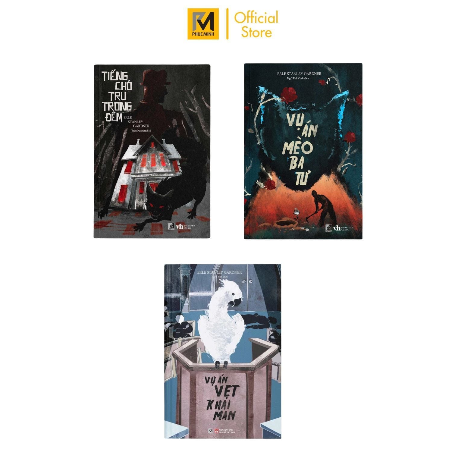 Sách Tiểu Thuyết Trinh Thám - Series Luật Sư Perry Mason - Erle Stanley Gardner - Phuc Minh Books