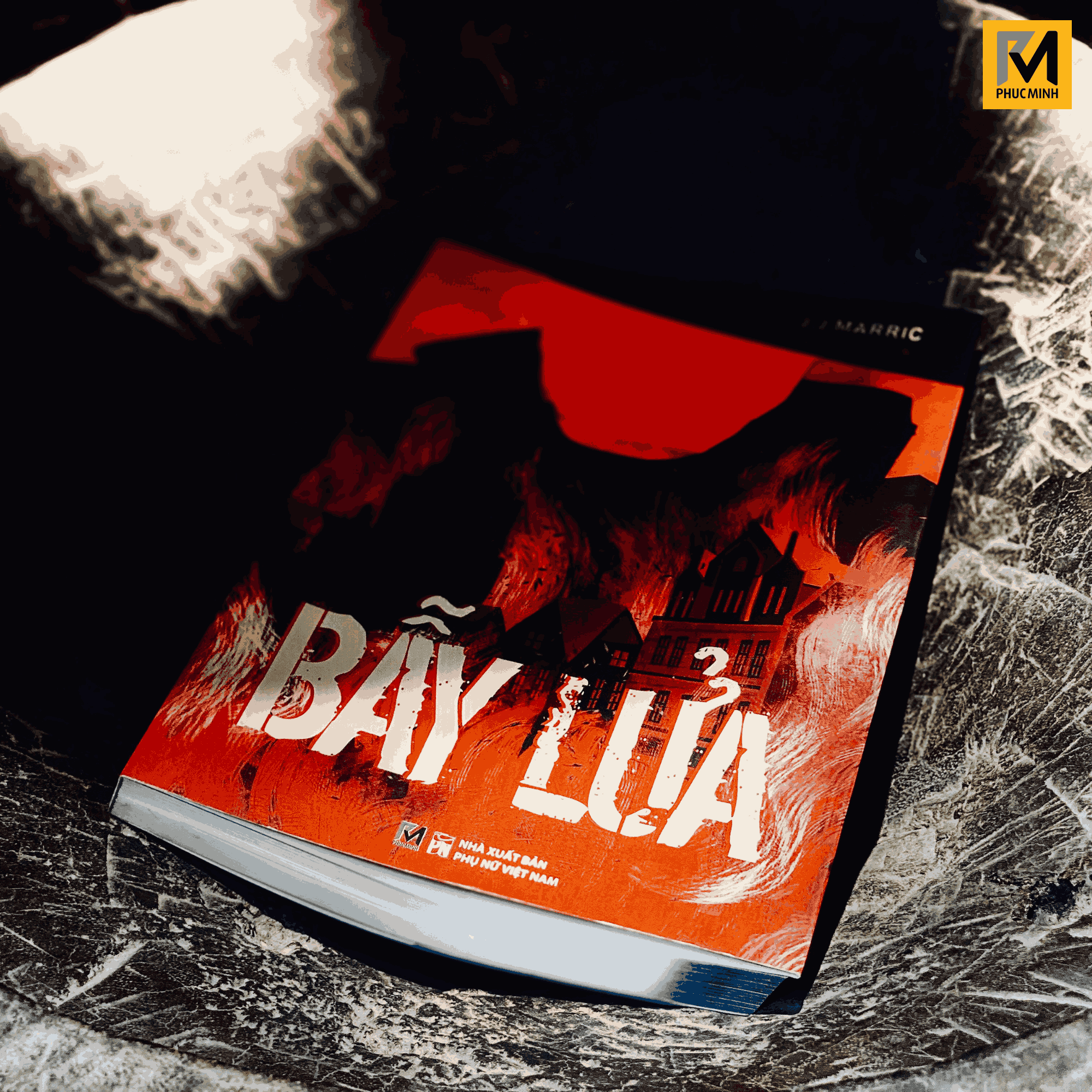 Sách Tiểu Thuyết Trinh Thám - Bẫy Lửa - John Creasey (J.J.Marric) - Phuc Minh Books