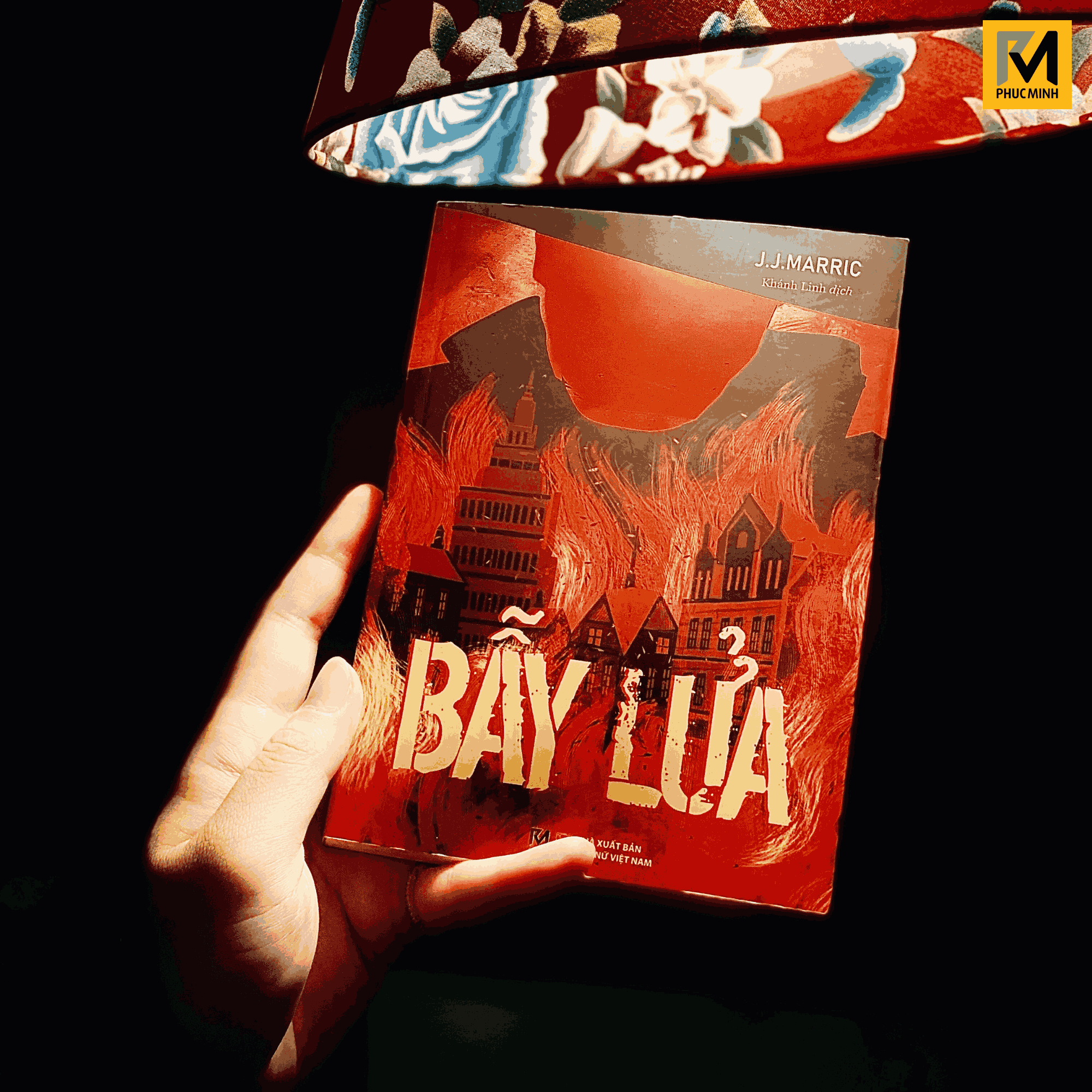 Sách Tiểu Thuyết Trinh Thám - Bẫy Lửa - John Creasey (J.J.Marric) - Phuc Minh Books