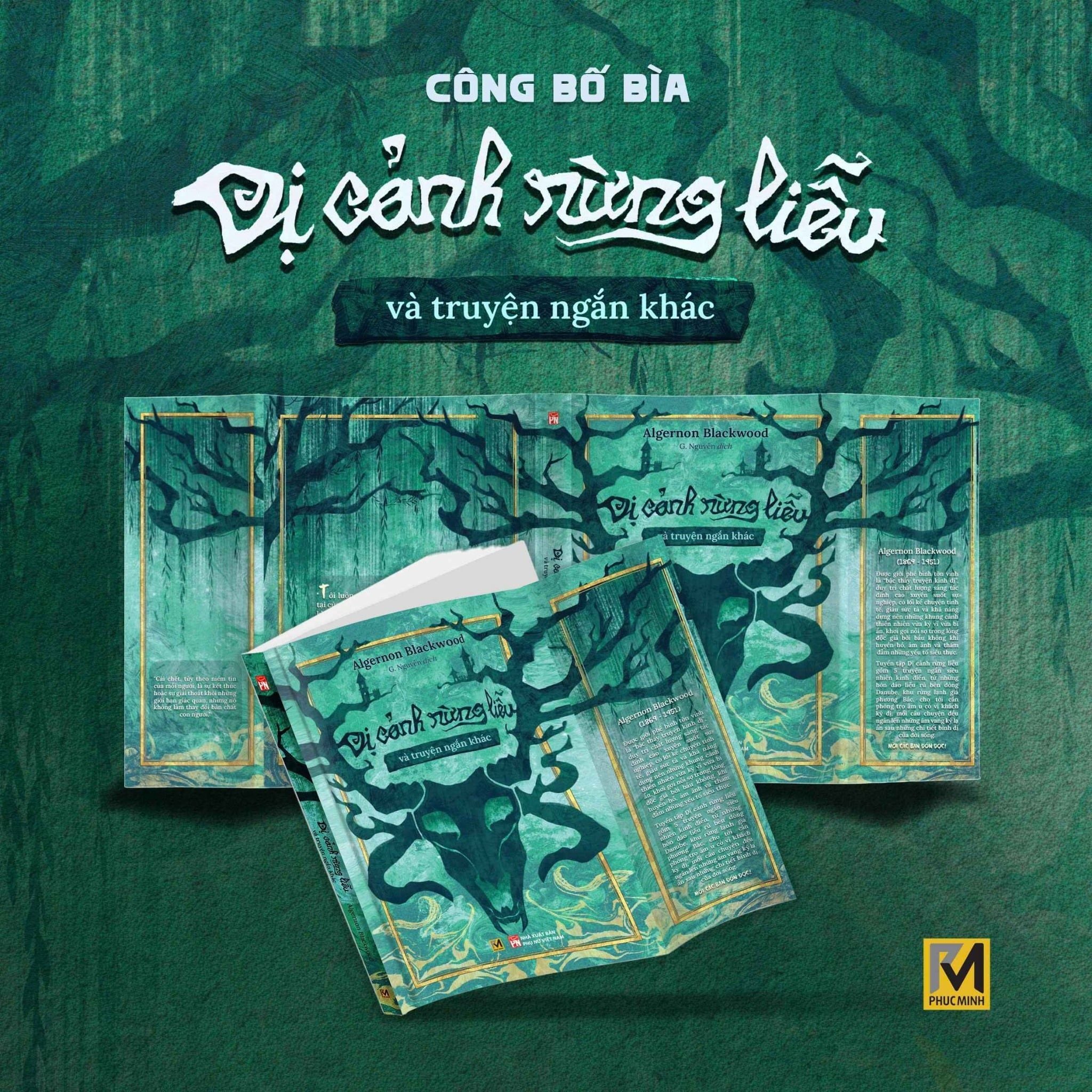 Sách Văn Học Cổ Điển Kinh Dị - Dị Cảnh Rừng Liễu Và Truyện Ngắn Khác - Algernon Blackwood - Phuc Minh Books