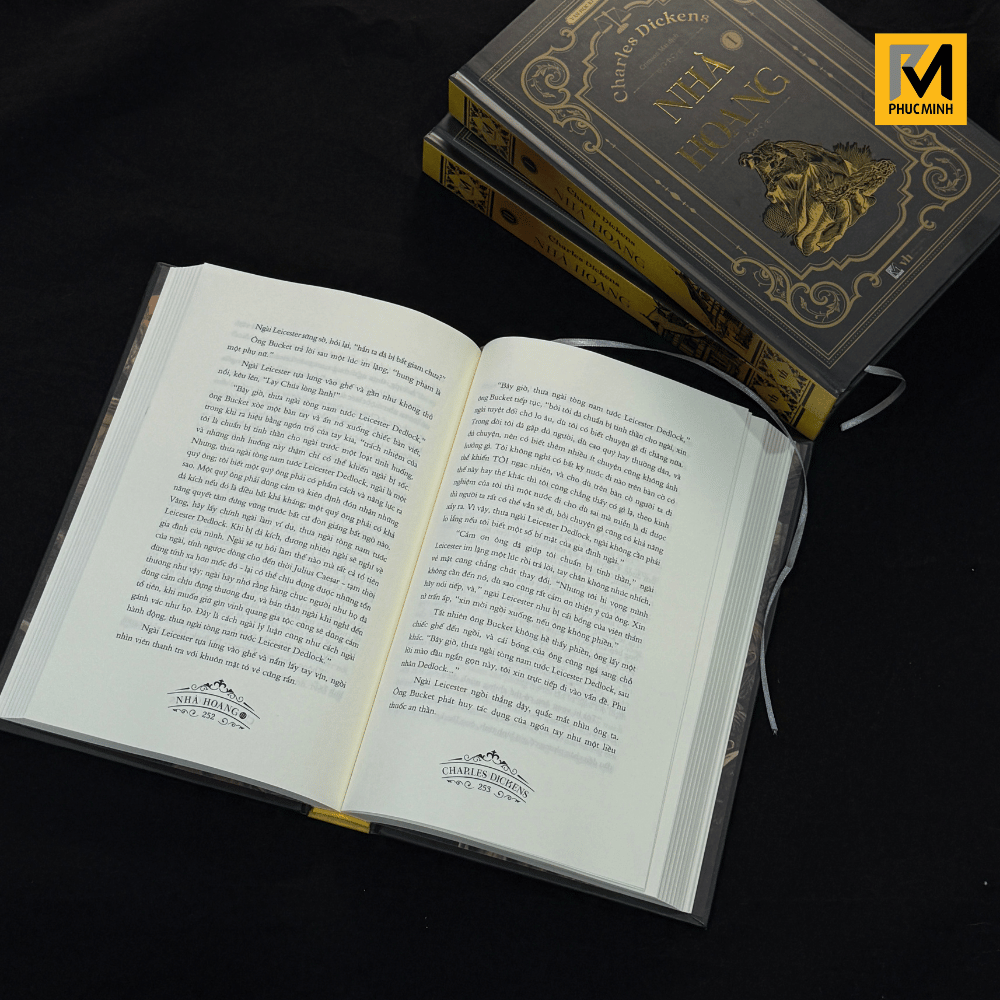 Sách - Nhà Hoang (Bản Thường) - Charles Dickens - Phuc Minh Books