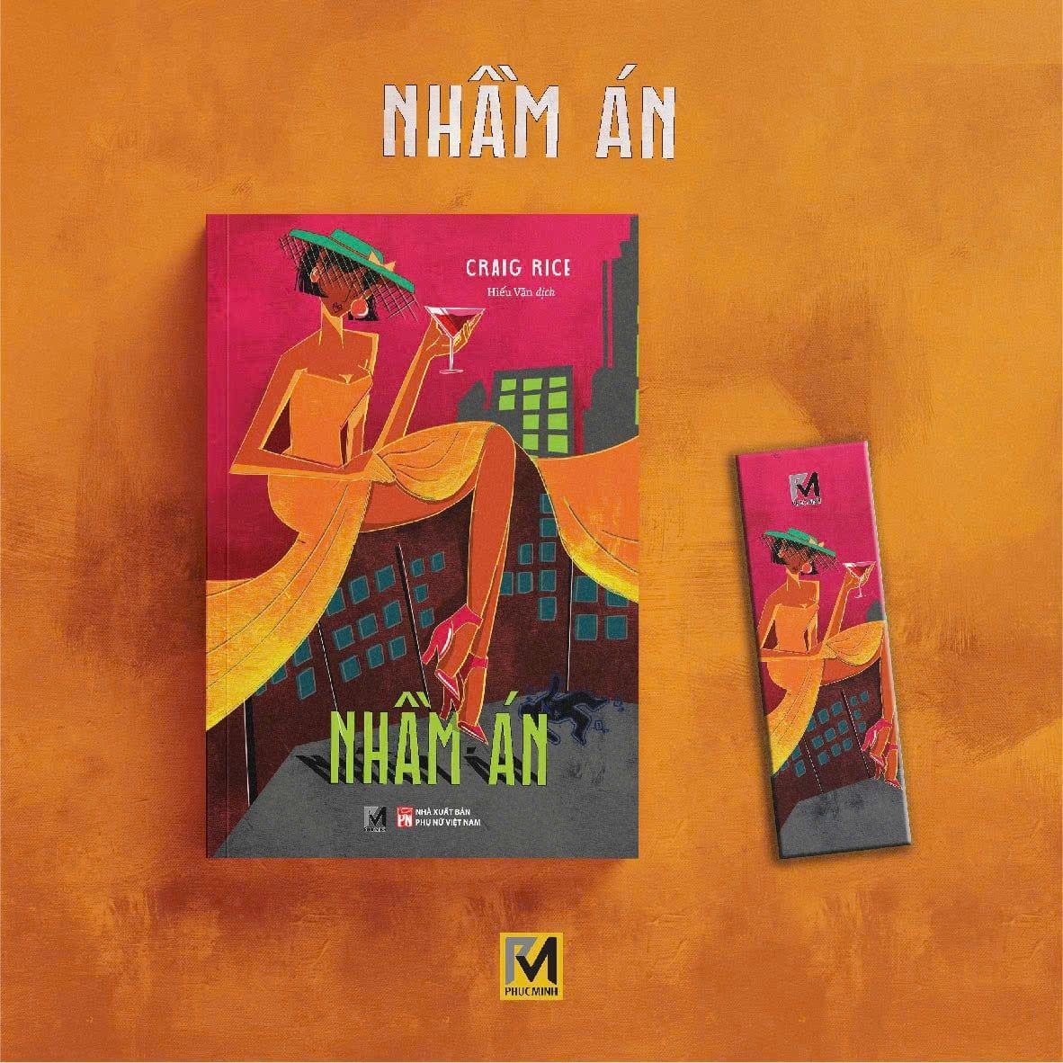 Sách Tiểu Thuyết Trinh Thám - Combo Nhầm Án + Đúng Án - Craig Rice - Phuc Minh Books