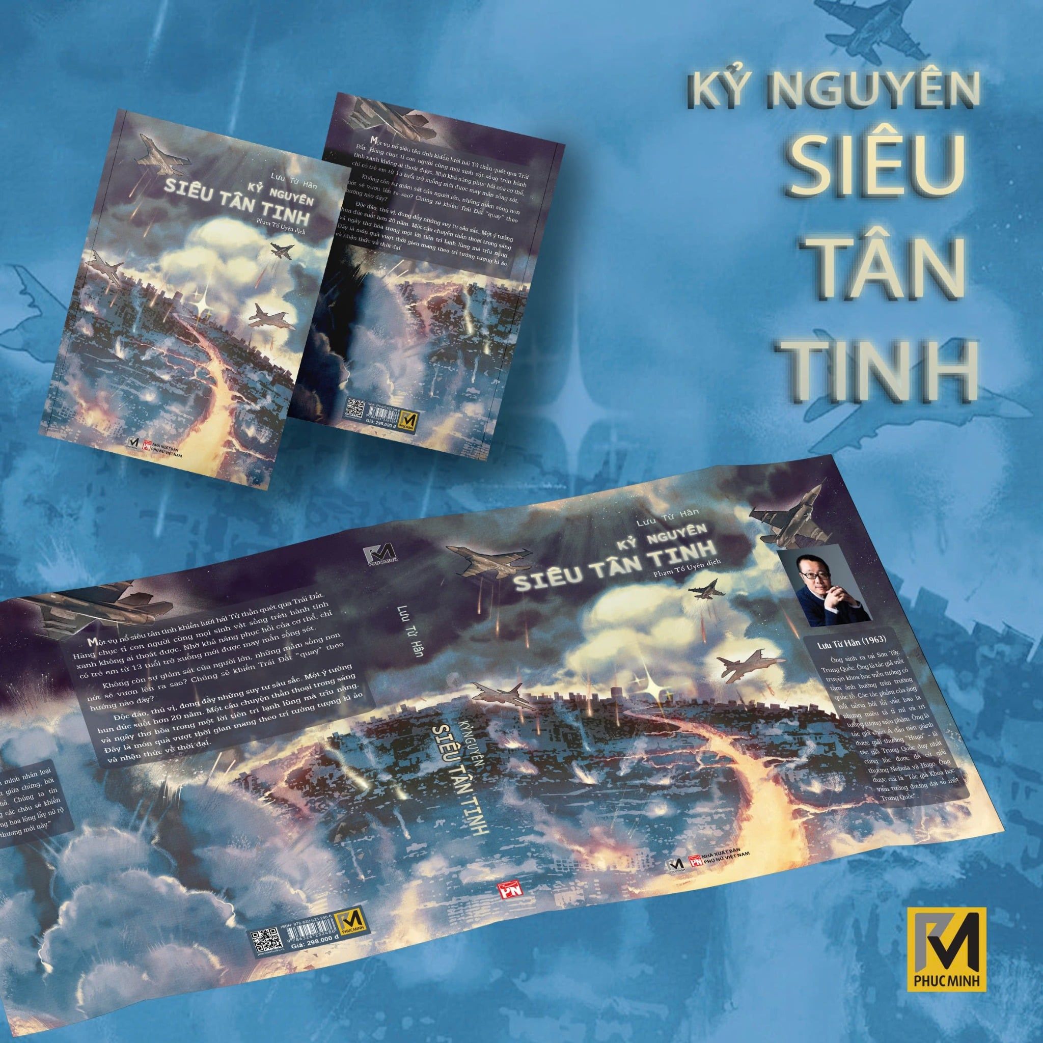 Sách Tiểu Thuyết Khoa Học Viễn Tưởng - Kỷ Nguyên Siêu Tân Tinh (tái bản thay bìa) - Lưu Từ Hân - Phúc Minh Books