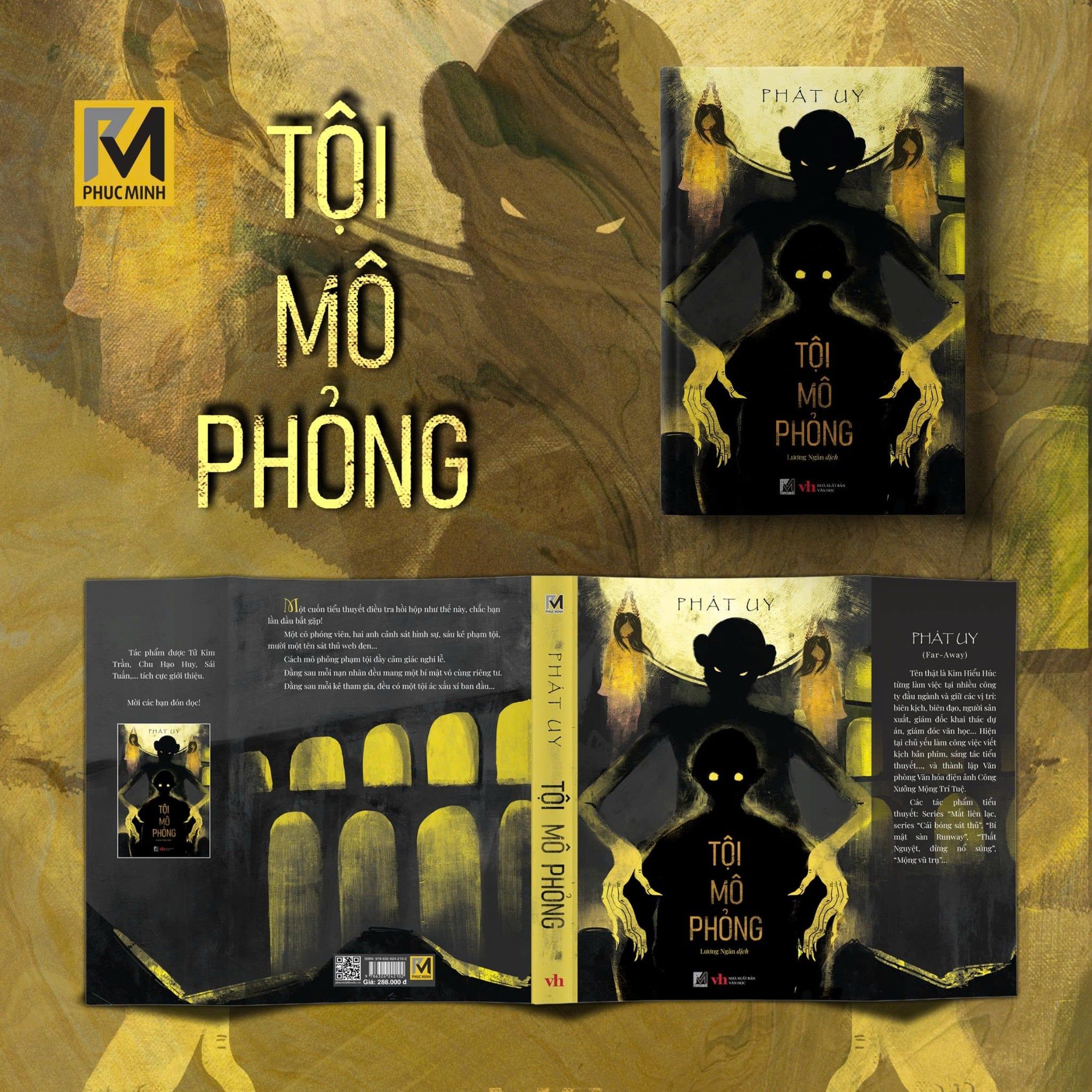 Sách Tiểu Thuyết Trinh Thám Trung Quốc - Tội Mô Phỏng - Phát Uy - Phuc Minh Books