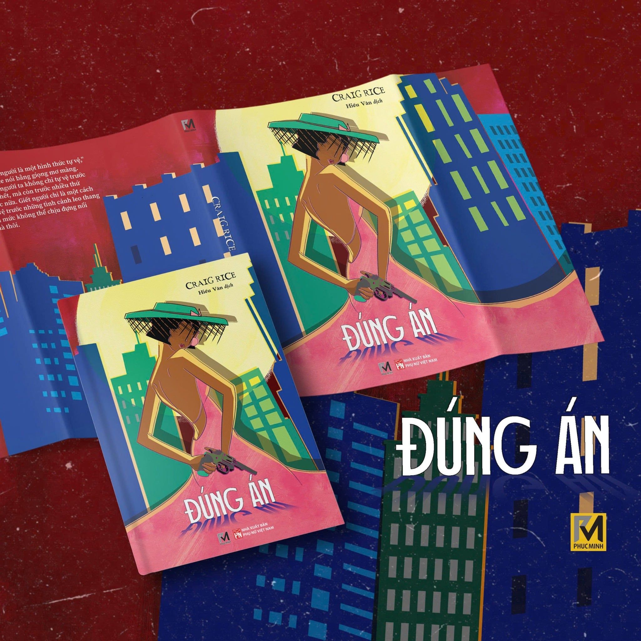 Sách Tiểu Thuyết Trinh Thám - Đúng Án - Craig Rice - Phuc Minh Books