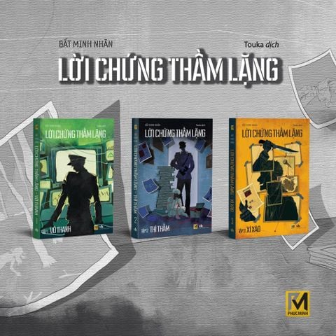  Sách Tiểu Thuyết Trinh Thám - Lời Chứng Thầm Lặng - Bất Minh Nhãn - Phuc Minh Books 