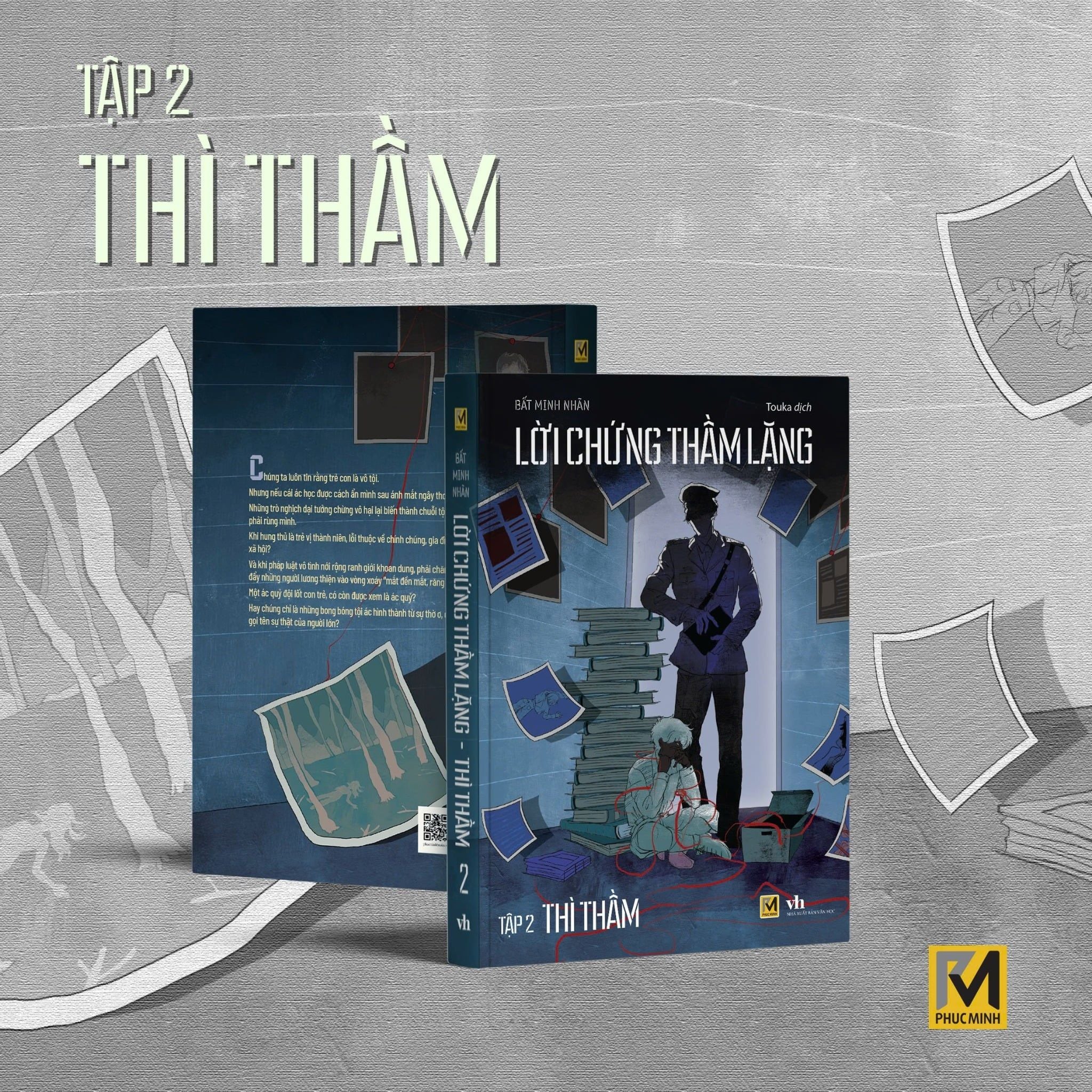 Sách Tiểu Thuyết Trinh Thám - Lời Chứng Thầm Lặng - Bất Minh Nhãn - Phuc Minh Books