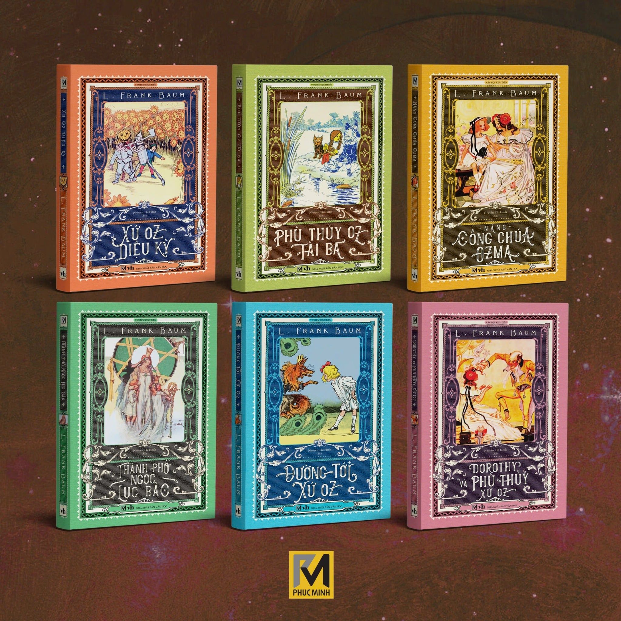 Sách Văn Học Kinh Điển - Dorothy và xứ Oz diệu kỳ Dorothy và xứ Oz diệu kỳ (hết boxset) - L. Frank Baum - Phuc Minh Books