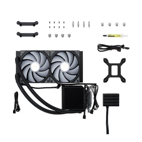  Tản Nhiệt Nước AIO TRYX PANORAMA SE 240 Black/White 