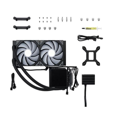  Tản Nhiệt Nước TRYX PANORAMA 240 ARGB Black/White 