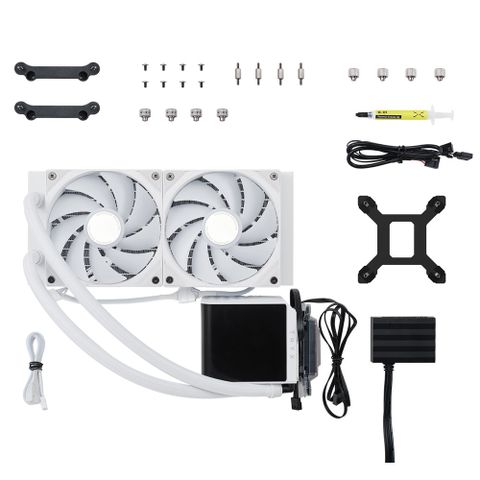  Tản Nhiệt Nước TRYX PANORAMA 240 ARGB Black/White 