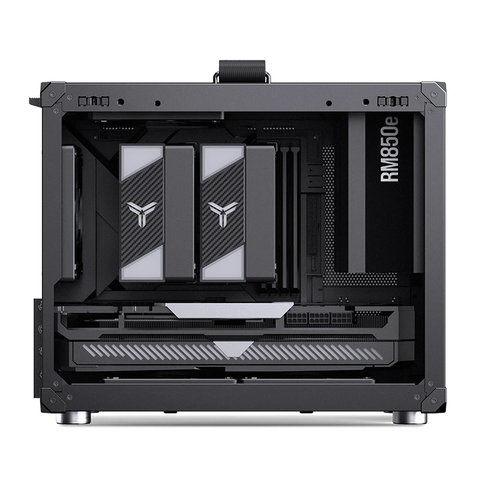  Vỏ Case Jonsbo C6 MAX BLACK/WHITE (Mini Tower/Không Kèm Quạt) 