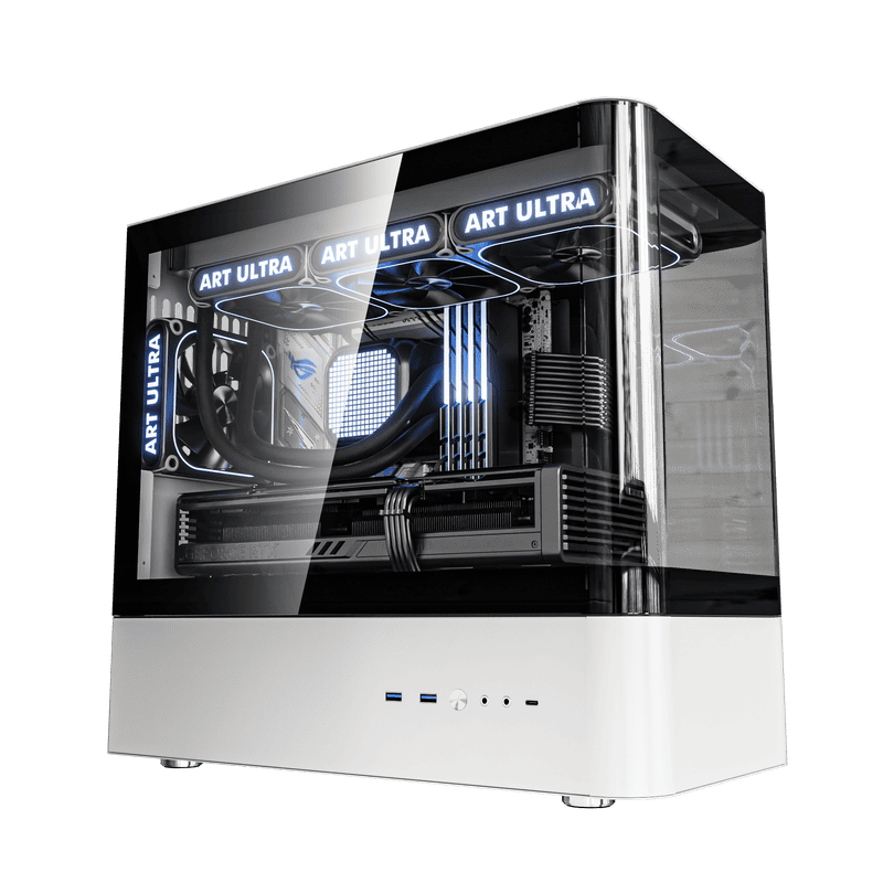  VỎ CASE QC.ART ULTRA HM1 White (ATX) 