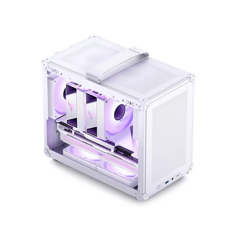  Vỏ Case Jonsbo C6 MAX BLACK/WHITE (Mini Tower/Không Kèm Quạt) 